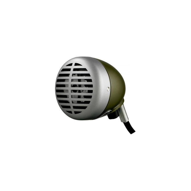 SHURE 520DX GREEN BULLET OMNIDIRECTIONAL DYNAMIC HARMONICA MICROPHONE - Arties Music Online