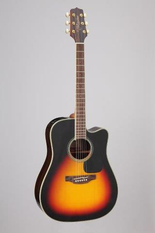 Takamine G50 Series Dreadnought AC/EL Guitar with Cutaway in Brown Sunburst Gloss Finish