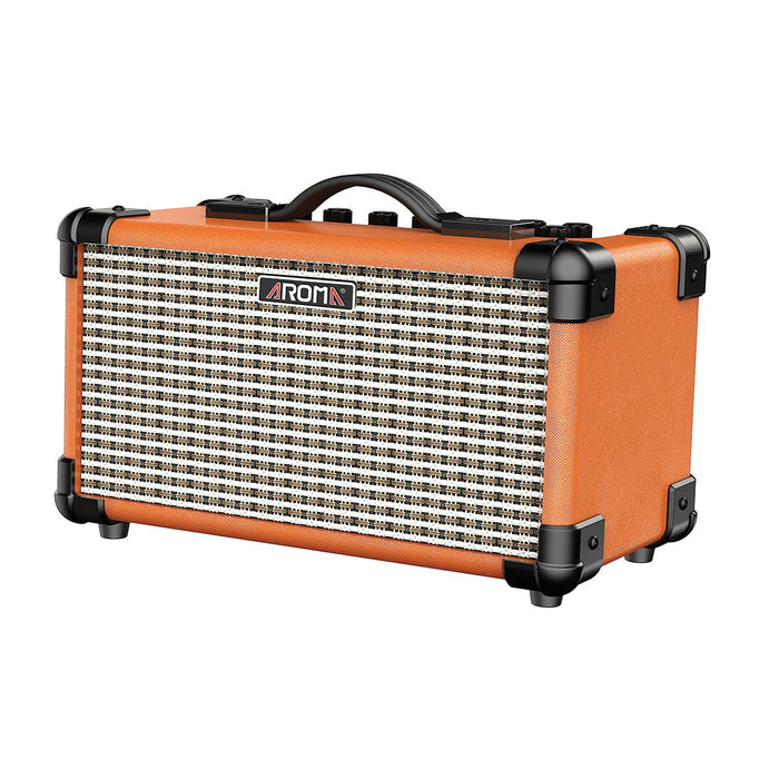 Aroma TM15OR 15W Electric Guitar Rechargeable Amplifier
