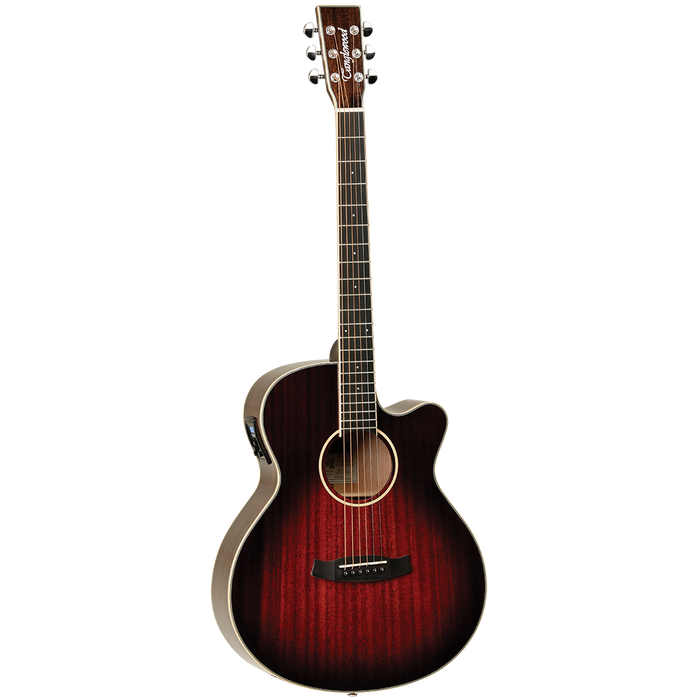 TANGLEWOOD TW4 ACOUSTIC/ELECTRIC GUITAR - ANTIQUE VOLIN BURST GLOSS