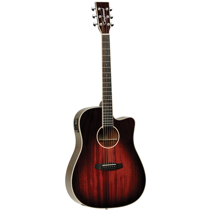 TANGLEWOOD TW5 ACOUSTIC/ELECTRIC GUITAR - ANTIQUE VIOLIN BURST GLOSS
