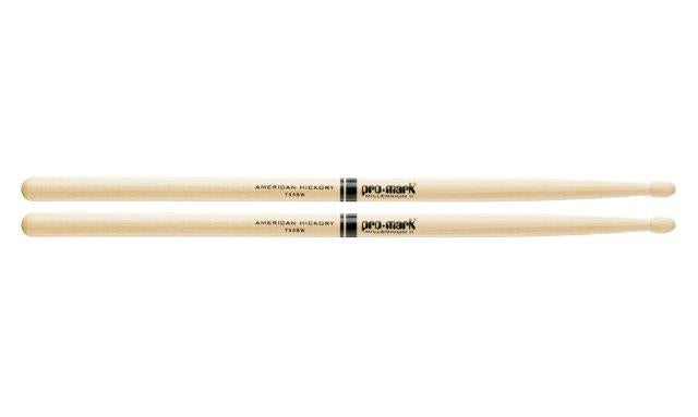 5B WOOD TIP DRUMSTICKS AMERICAN HICKORY