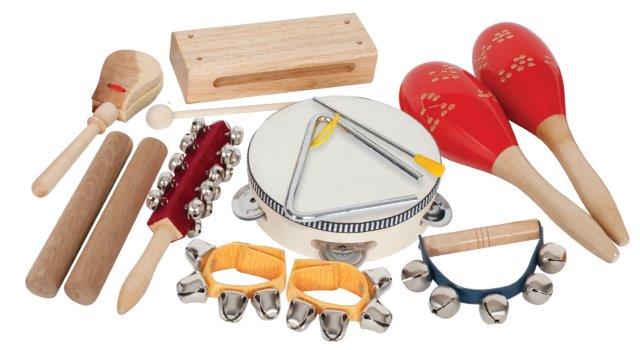 9 PCE PERCUSSION SET W/BAG