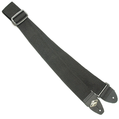 Black Guitar Strap - 2 inch