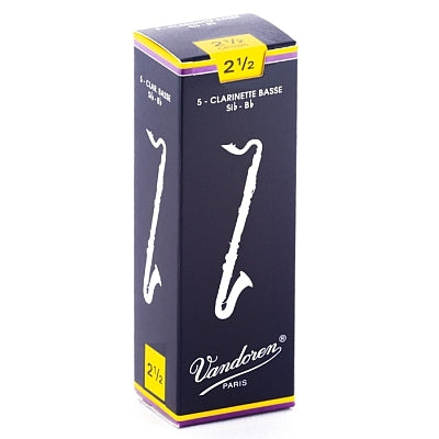 VANDOREN TRADITIONAL BASS CLARINET REED 2.5