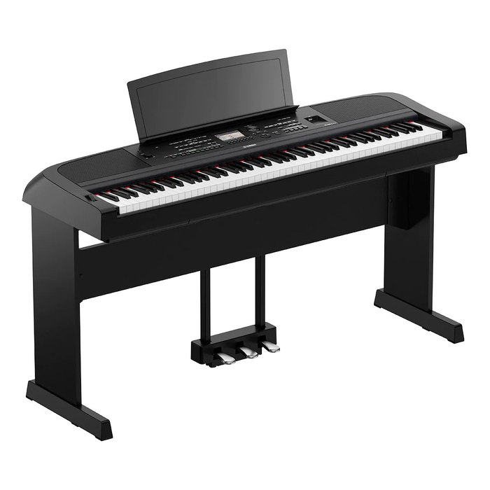 YAMAHA DGX-670 PORTABLE GRAND PIANO - BLACK