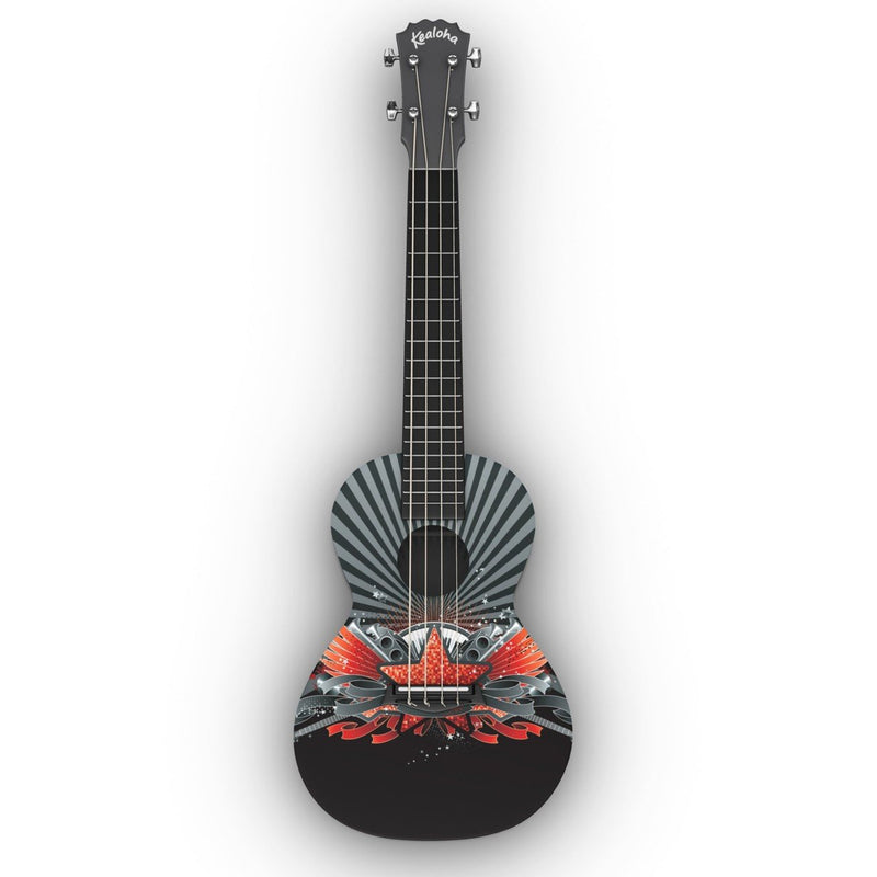 KEALOHA CONCERT UKULELE STAR/PATTERN - Arties Music Online