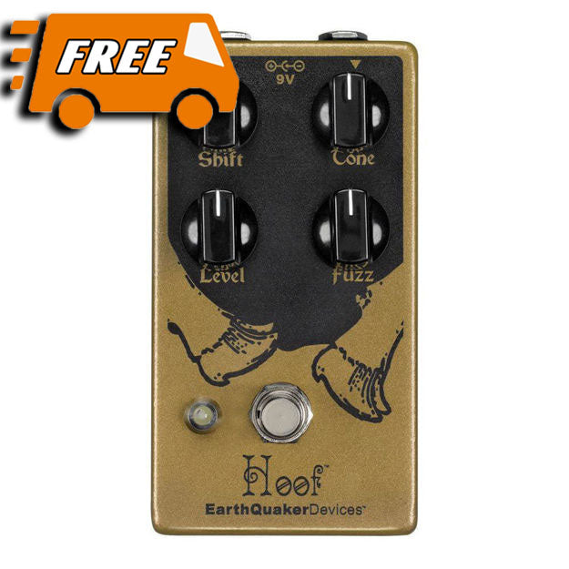 EARTHQUAKER DEVICES HOOF GERMANIUM/SILICON FUZZ V2