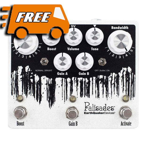 EARTHQUAKER DEVICES PALISADES MEGA ULTIMATE OVERDRIVE V2