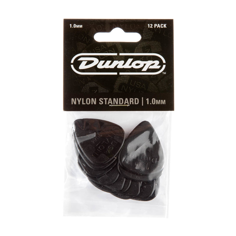 DUNLOP NYLON STANDARD GREYS PLAYER PACK (12 PICKS) - 1.00mm