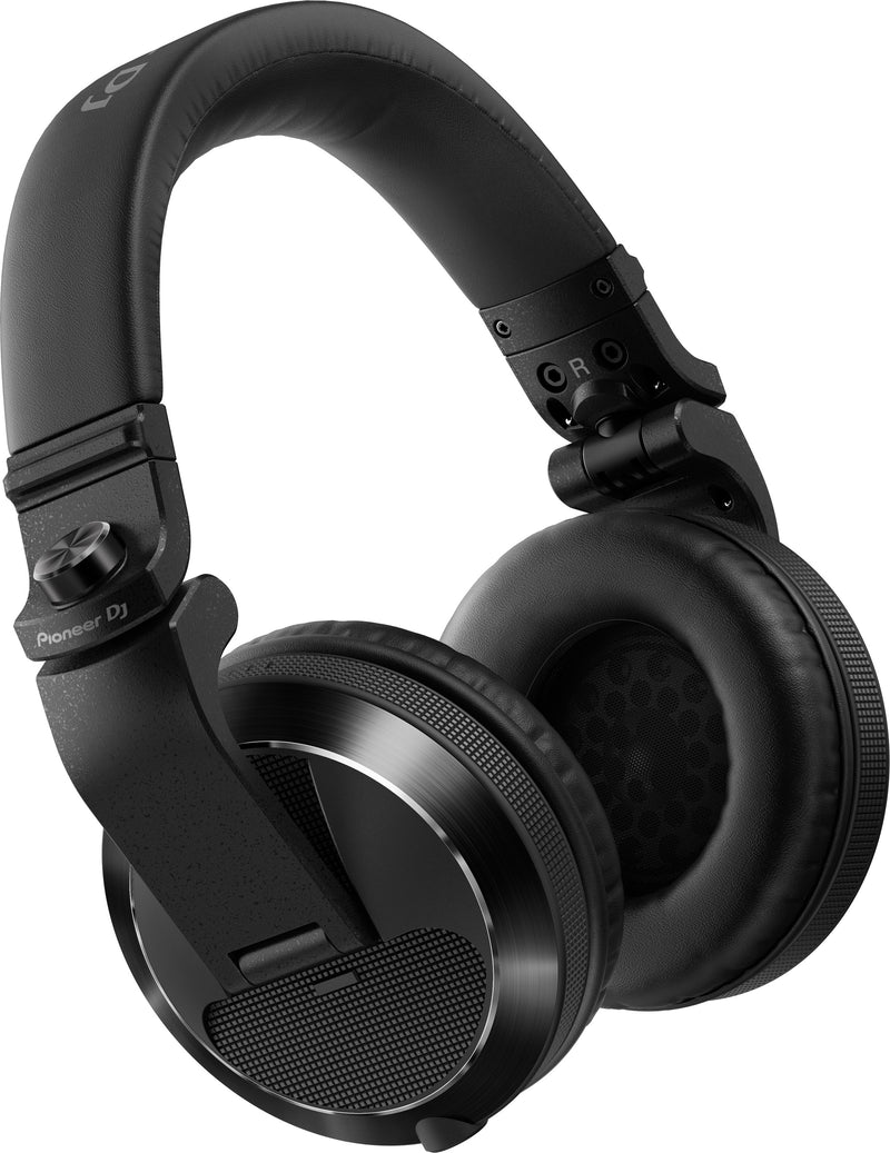 PROFESSIONAL OVER EAR DJ HEADPHONES BLACK