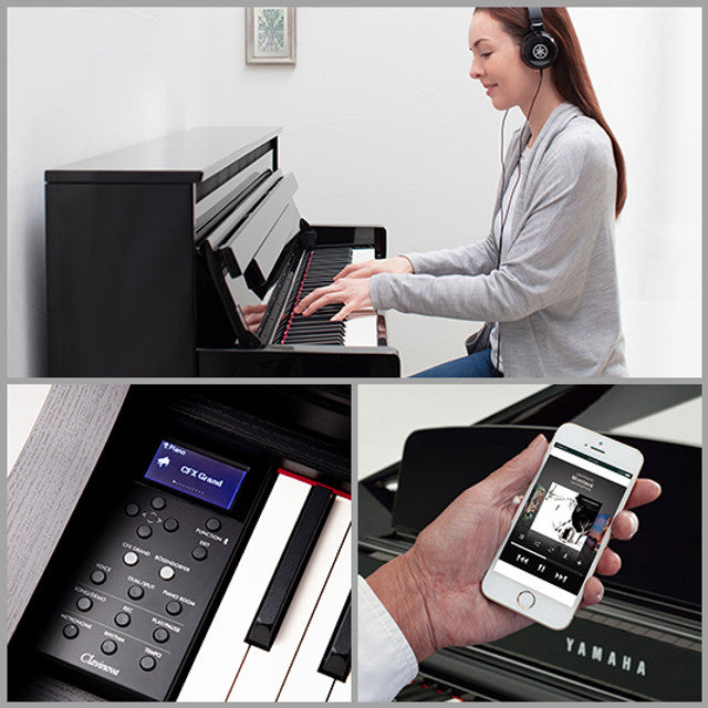 CLP735R CLAVINOVA DARK ROSEWOOD FINISH