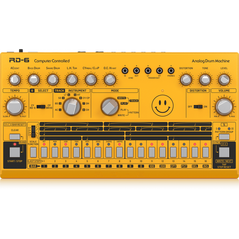 BEHRINGER RD6 AM ANALOG DRUM MACHINE