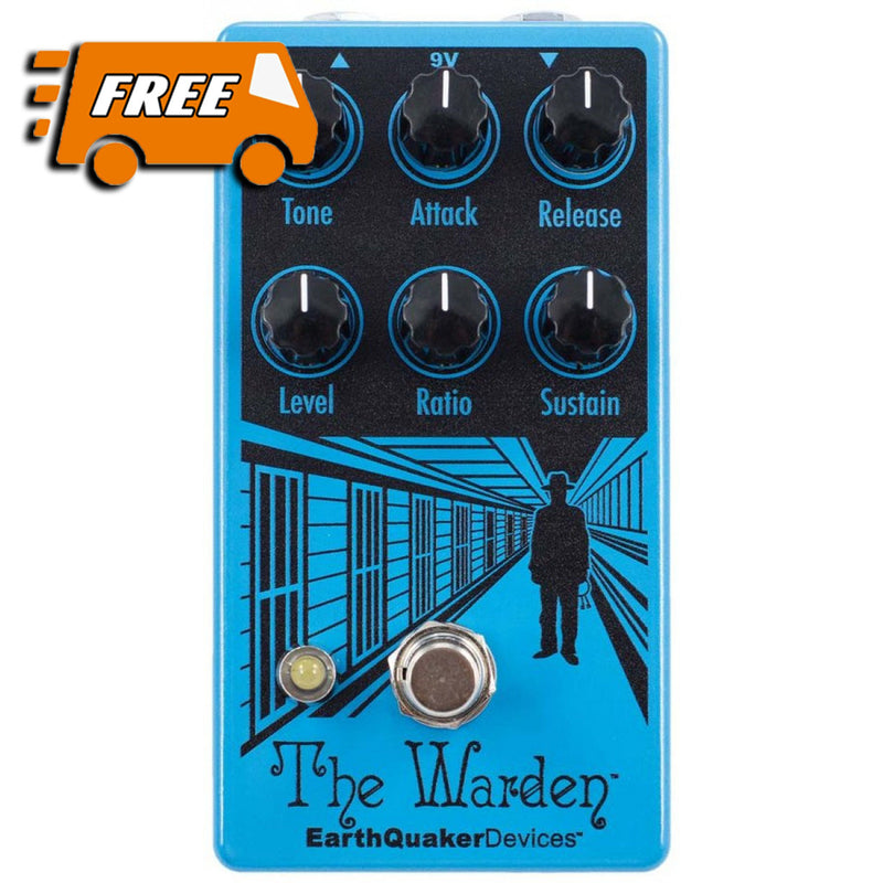EARTHQUAKER DEVICES WARDEN OPTICAL COMPRESSOR V2