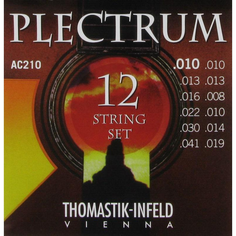 Thomastik AC210 Plectrum Bronze Acoustic Guitar Strings 12-String