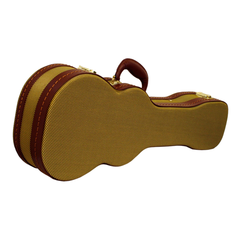 DCM WOOD SOPRANO UKULELE CASE - TWEED